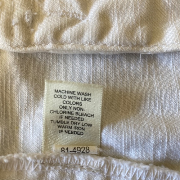 J. Jill White jean jacket - Picture 6 of 9